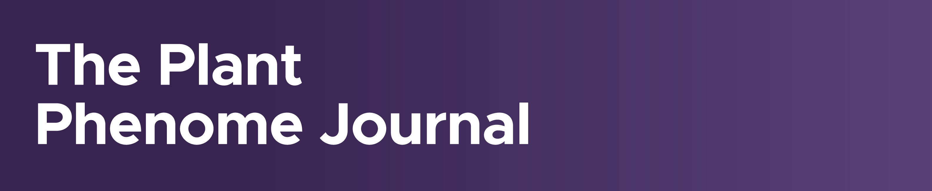 The Plant Phenome Journal Logo