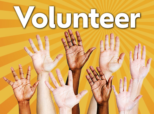 Hands raised in the air