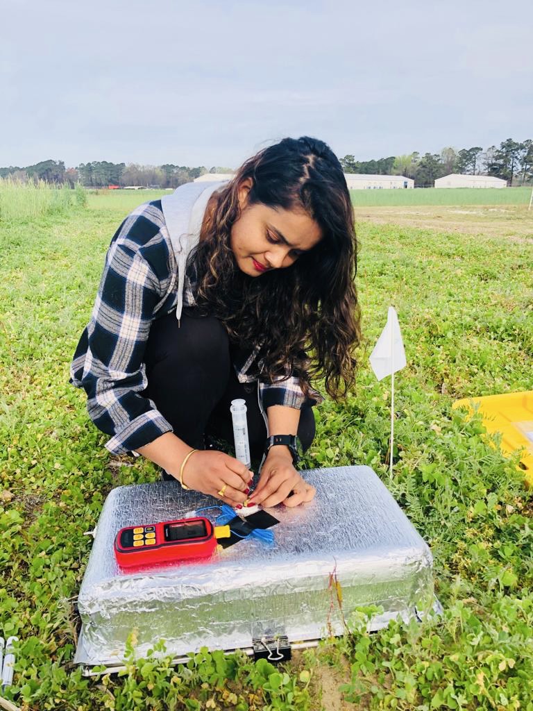 Greenhouse gas emission measurements.