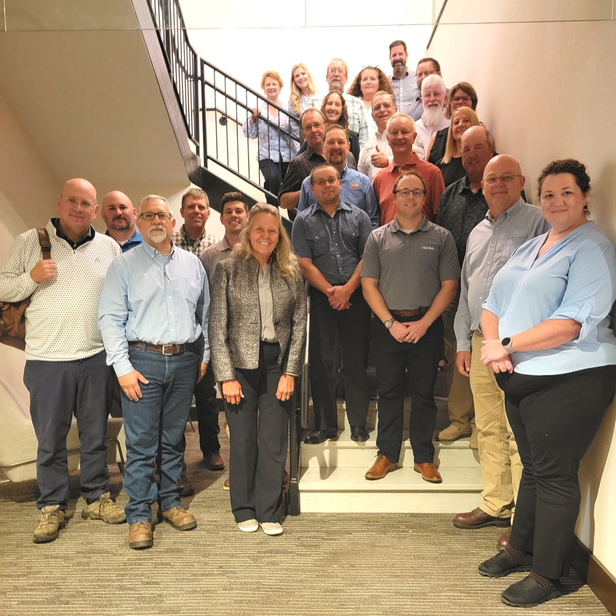 Some members of the International Certified Crop Adviser (ICCA) Board and ASA staff during their meeting in Denver, CO in August. 