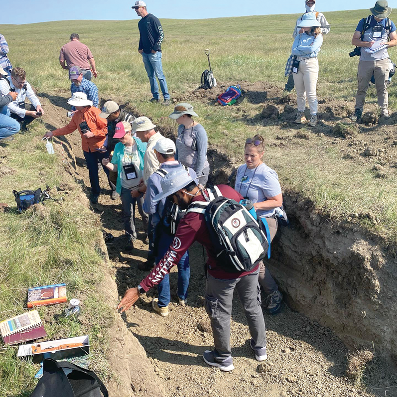 Scenes from 2023 National Cooperative Soil Survey Conference in in Bismarck, ND. Source: Instagram/National Cooperative Soil Survey (@ncss1899).