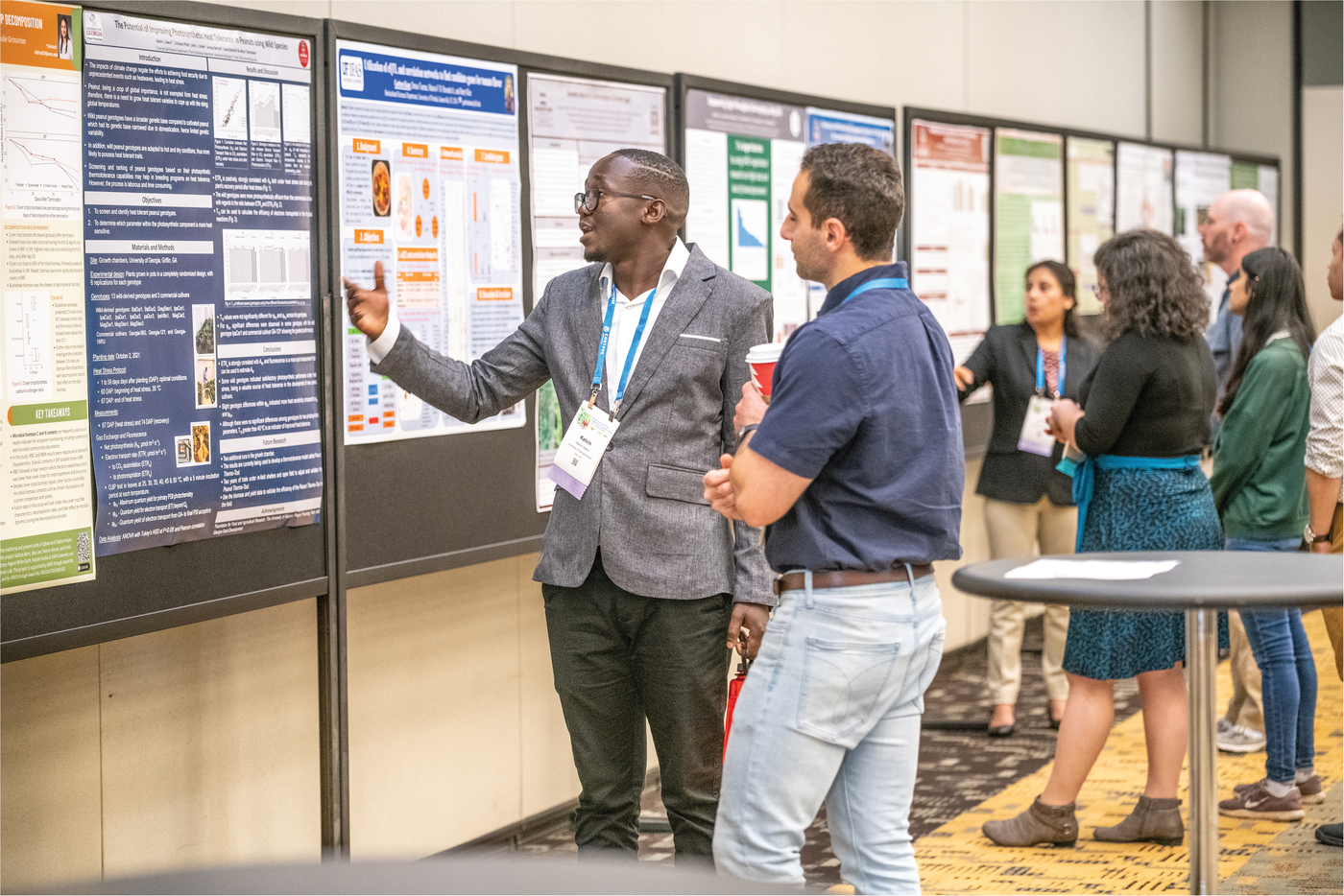The ASA, CSSA, and SSSA DEI Committee actively plans Annual Meeting activities, including a DEI Summit, Diversity Student Poster Contest, Diversity Research Poster Session, and Diversity Showcase Poster Session. Photo by Remsberg.