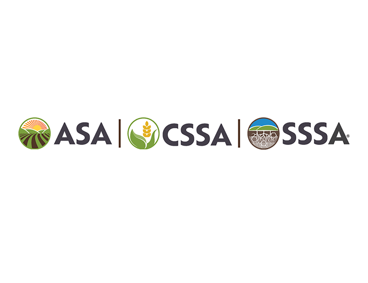 ASA, CSSA, and SSSA logos. 