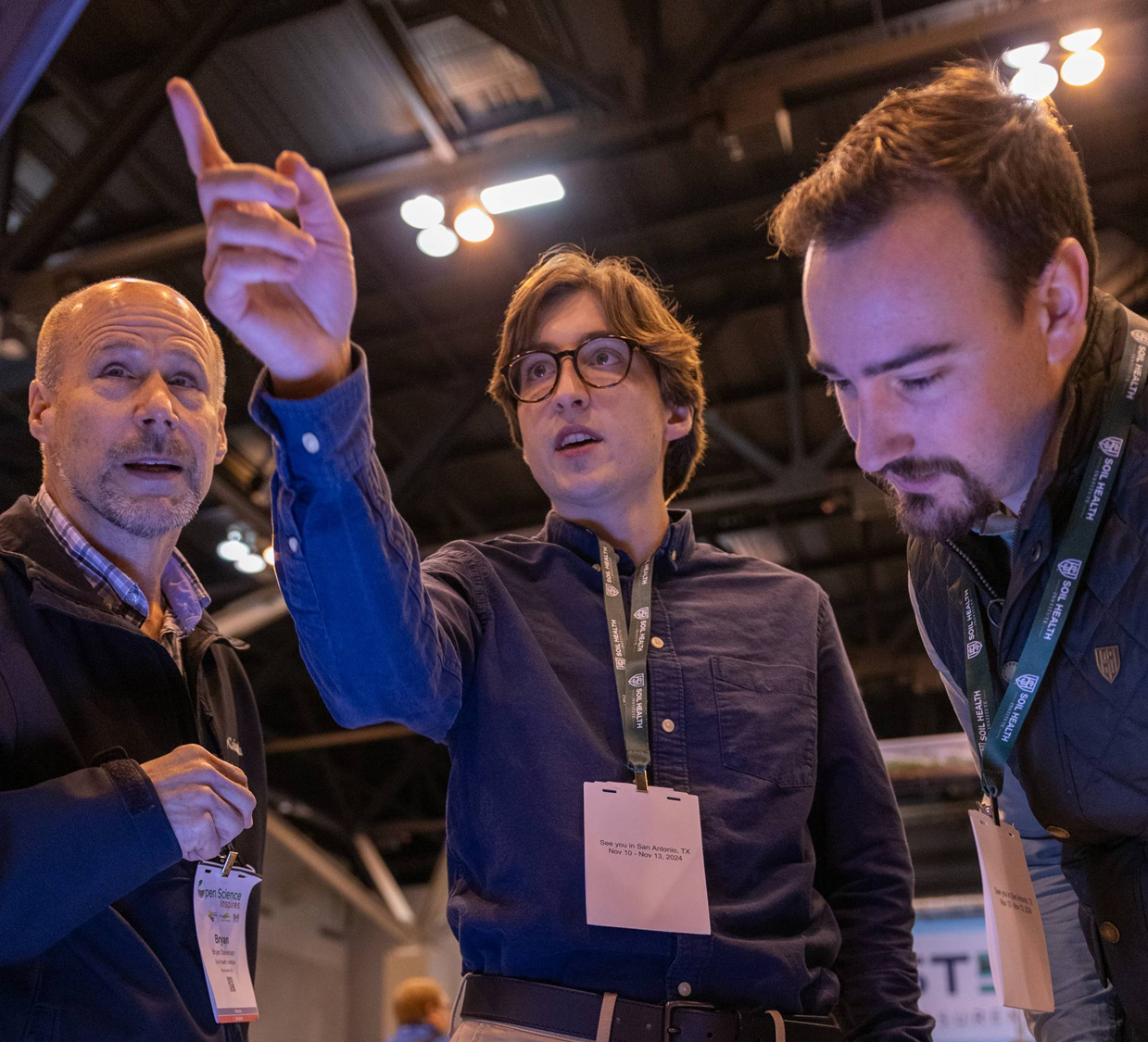 Attendees of the 2023 ASA, CSSA, and SSSA Annual Meeting (now known as CANVAS) in St. Louis.