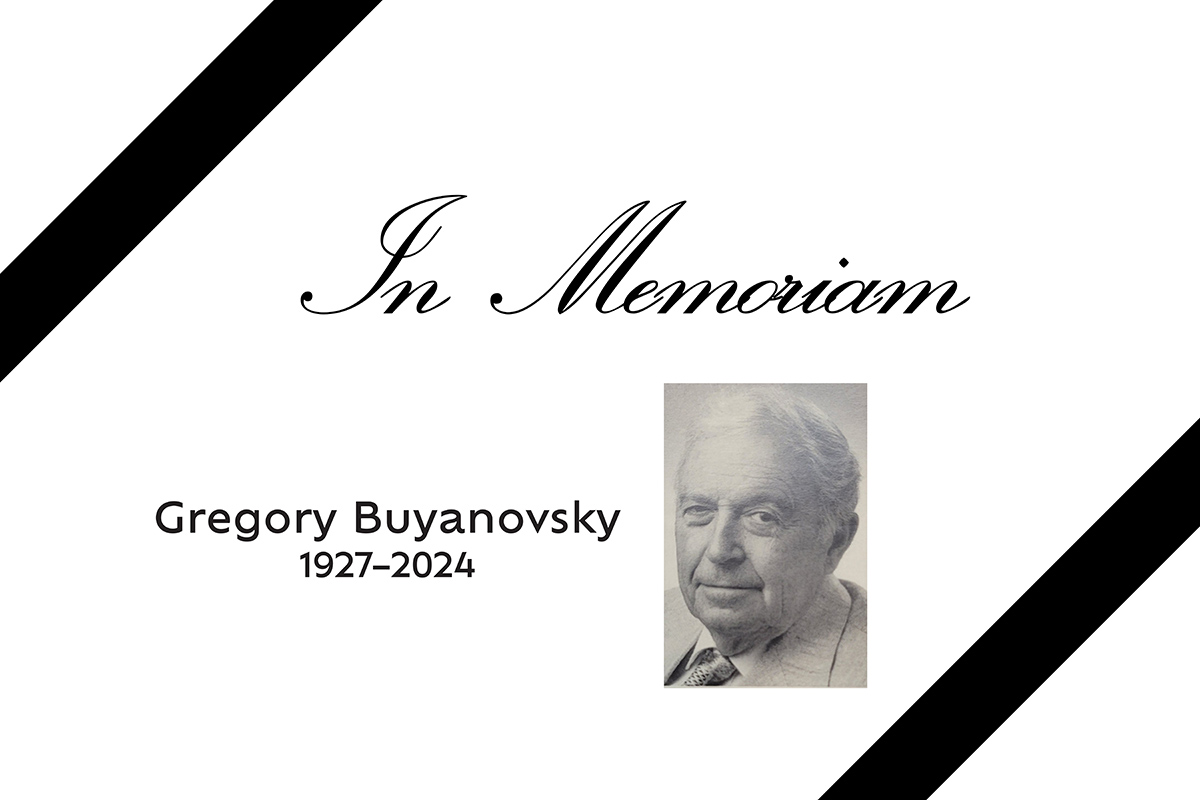 Dr. Gregory Arkady Buyanovsky.