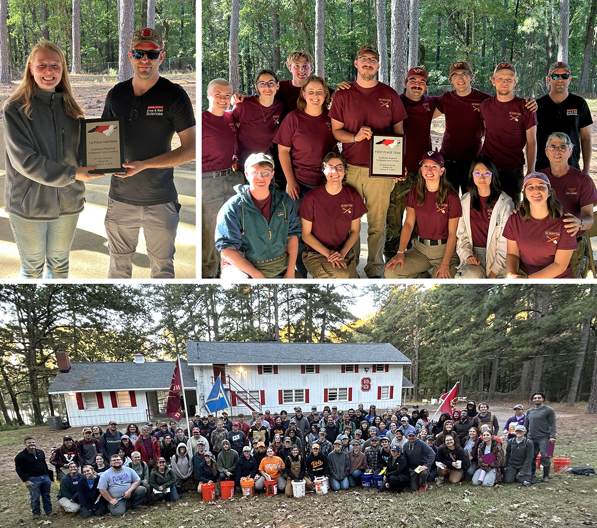 First place and group photos. 