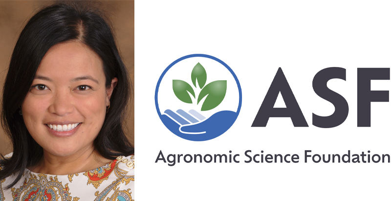 Stella Salvo, Chair of the Agronomic Science Foundation
