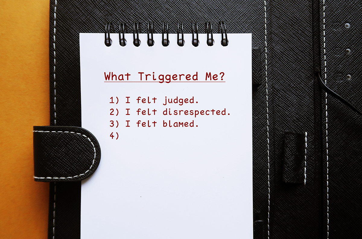 Taking note of when you lose your patience