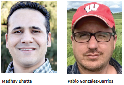 Left: Madhav Bhatta, Right: Pablo González-Barrios