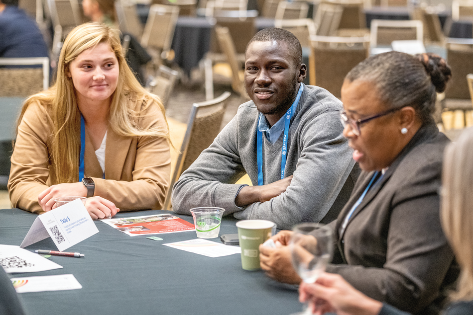 With an unrestricted gift from the estate of Dr. Sarah Lingle, the Agronomic Science Founda- tion (ASF) started a $250,000 “IDEAS” fund (a-s-f.org/asf-ideasfund) to financially support  initiatives advancing DEI, including those at the Annual Meeting. This photo is from the Diversity Summit held at the 2022 Annual Meeting in Baltimore.