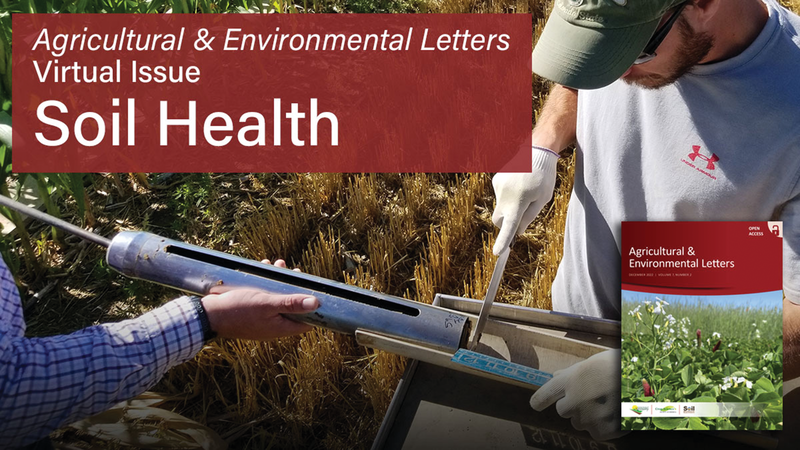 Soil Health the Focus of a New Collection of Papers