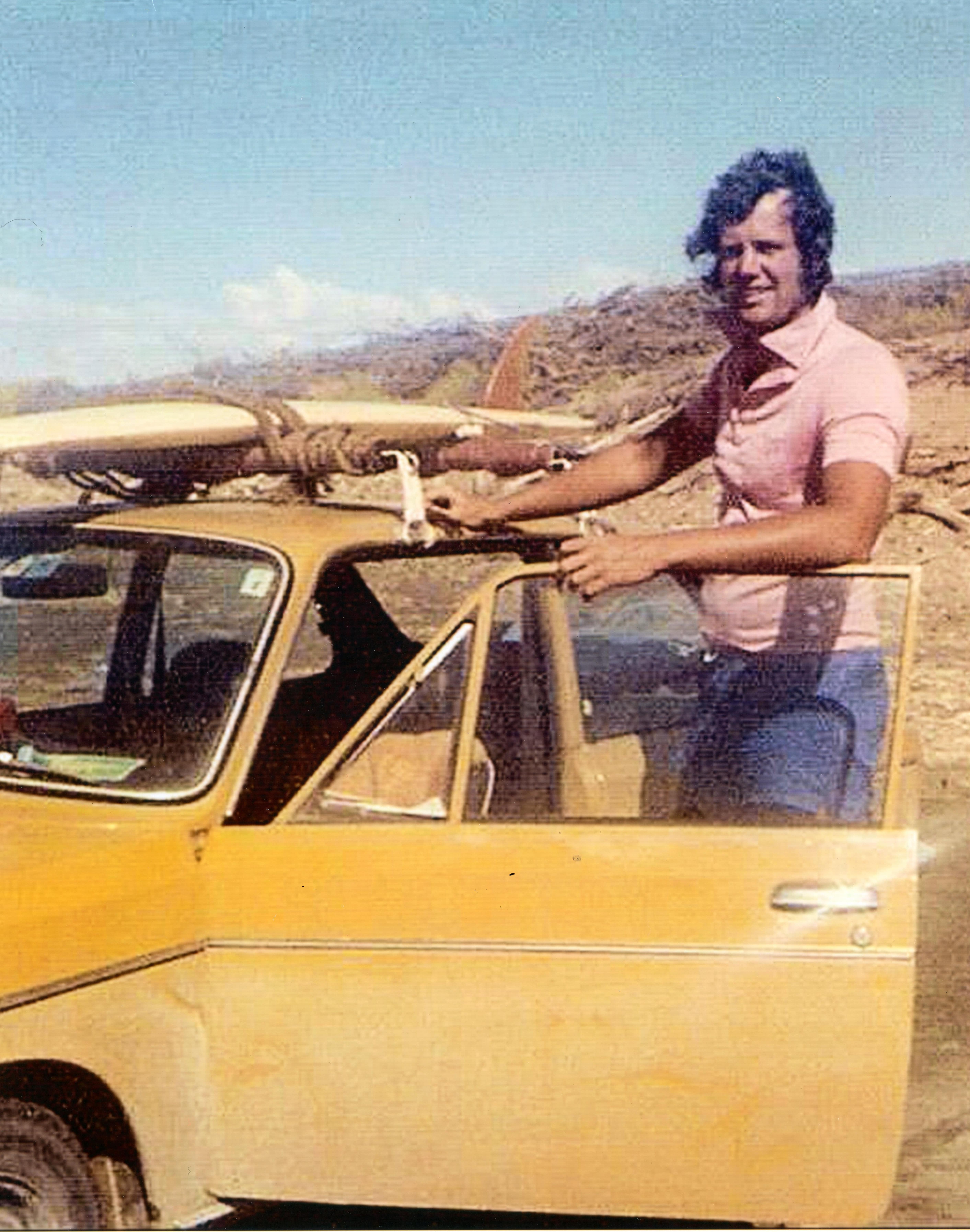 Sharpley as a graduate student in the 1970s in New Zealand. His time in New Zealand was very formative and set the stage for the impact he would have on managing agricultural phosphorus. Photo courtesy of Andrew Sharpley.