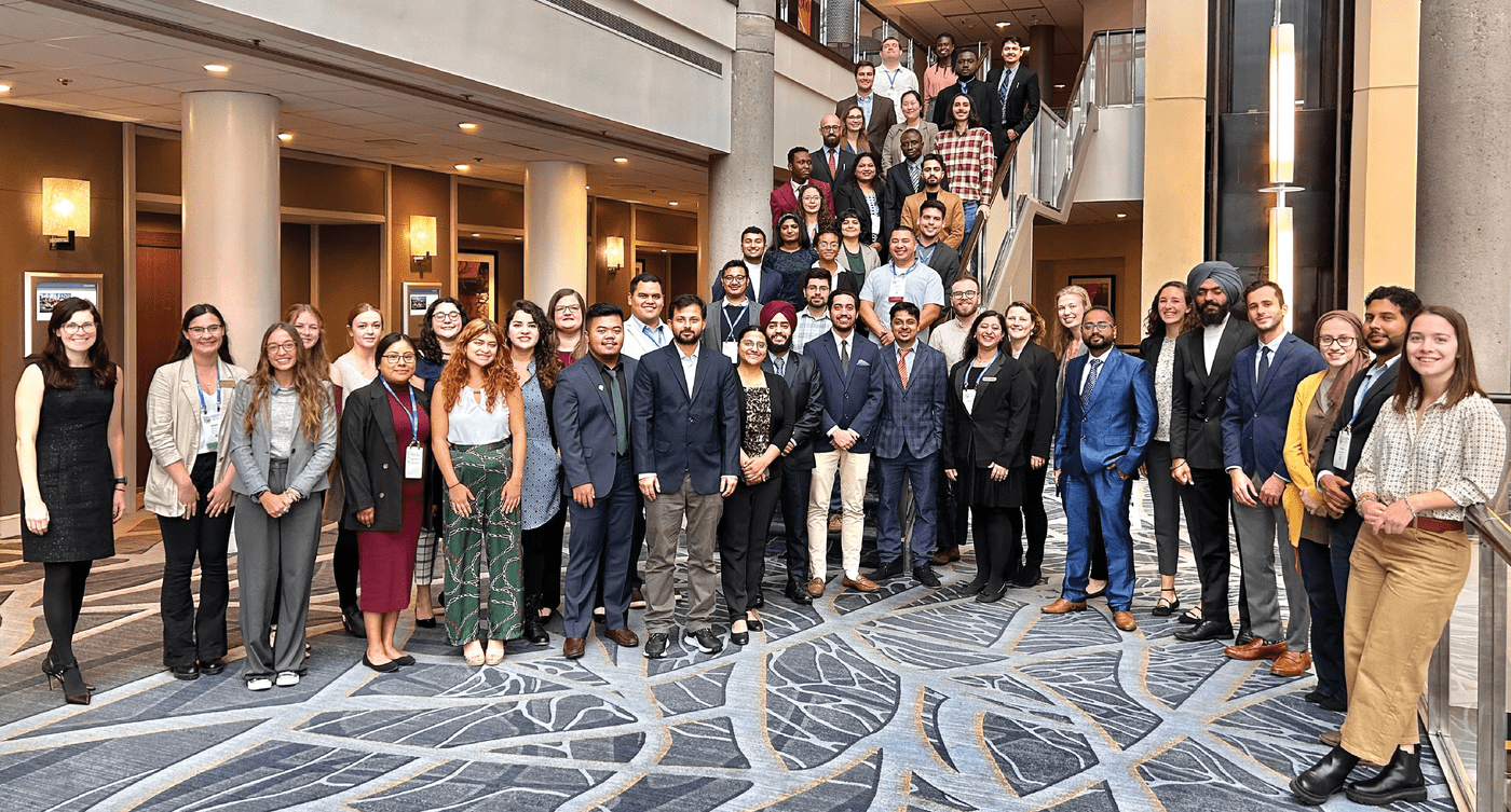Participants attending the Leadership Workshop organized by the ASA, CSSA, and SSSA (ACS) Graduate Student Committee during the ASA, CSSA, and SSSA Annual Meeting, Baltimore, 2022.