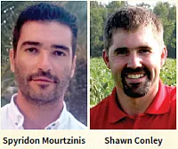 Spyridon Mourtzinis and Shawn Conley