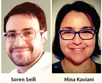 Soren Seifi and Mina Kaviani