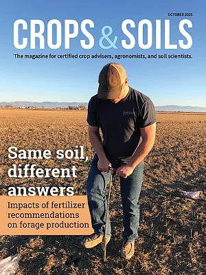 October 2025 Crops & Soils cover