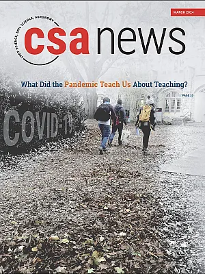 CSA News Volume 69 Issue 3 cover