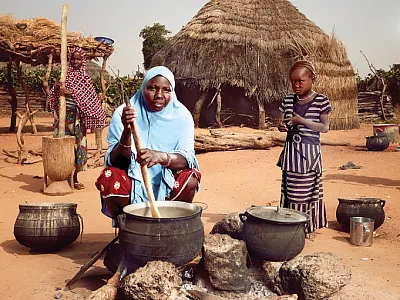 People at risk of not having enough to eat are concentrated in rural areas of Africa, South America, and Asia where food is produced by low-input, low-yield smallholder farms. Photo courtesy of Flickr/ World Bank and published under this license: https://creativecommons.org/licenses/by-nc-nd/2.0/.