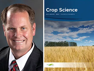 Glen Ritchie will be the new Editor of Crop Science starting in 2024.