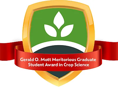 Gerald O. Mott Meritorious Graduate Student Award in Crop Science