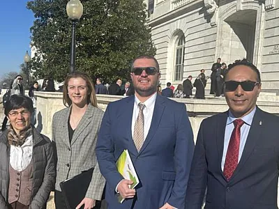 Congressional Visits Day participants.