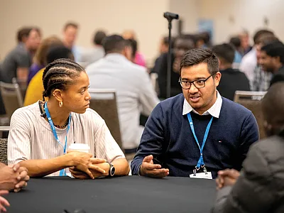Graduate Student Networking Session during the 2022 ASA, CSSA, and SSSA Annual Meet- ing in Baltimore, MD.
