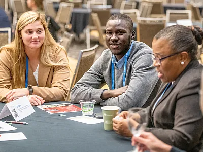 With an unrestricted gift from the estate of Dr. Sarah Lingle, the Agronomic Science Founda- tion (ASF) started a $250,000 “IDEAS” fund (a-s-f.org/asf-ideasfund) to financially support  initiatives advancing DEI, including those at the Annual Meeting. This photo is from the Diversity Summit held at the 2022 Annual Meeting in Baltimore.