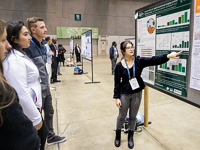 Typically, on the day of the poster session at the ASA, CSSA, and SSSA Annual Meeting, you will be stationed near your poster for about two hours, fielding questions from various attendees.