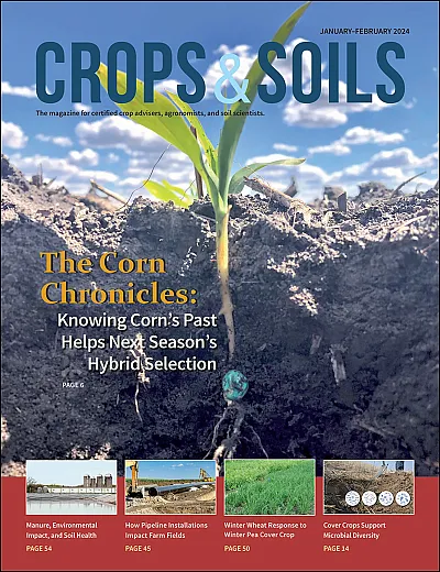 Crops & Soils Volume 57 Issue 1 cover
