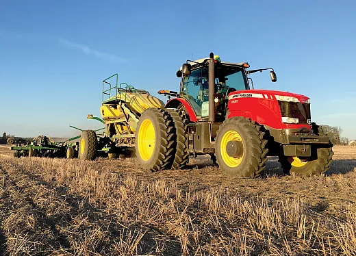 Entomologists on the Prairies now recommend seeding dates that will result in quick germination and early growth for canola. Seeding canola into a warmer seedbed promotes faster growth to the fourâleaf stage. Photo by Jennifer Doelman.
