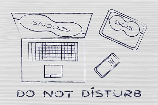 Turning off your phones and email for a period of time can help you stay focused and stick to your plan. Illustration courtesy of Adobe Stock/faithie. Keeping track of your progress makes it easier to reach out for help from your peers and advisers when needed. Photo courtesy of Adobe Stock/insta_photos.