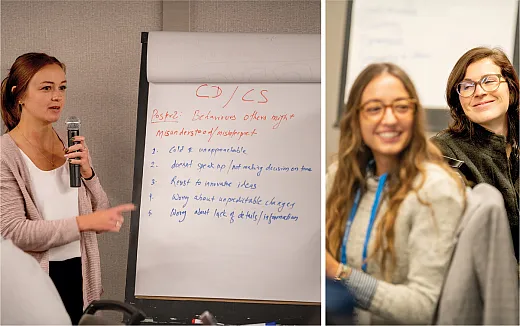 Participating in leadership trainings and developing appropriate leadership programs for women in agriculture are critical. Photo courtesy of Remsberg.