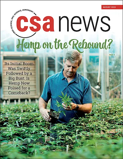 CSA News August 2023 Volume 68 Issue 8 cover image
