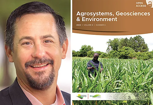 Brian Arnall will be the new Editor of Agrosystems, Geosciences & Environment starting in 2024.