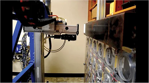 Robotic camera photographing growing seedlings and roots from 10 years ago. Over the last decade, equipment costs have gone down considerably. Reprinted from March 2013 CSA News magazine.