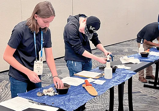 Pedology Contest. Photo by Rachel Schutte.